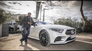 تجربة الجيل الثالث من مرسيدس CLS 53 AMG 2018 [upl. by Aliuqahs]