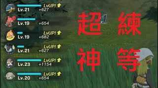 【寶可夢傳說 阿爾宙斯】前期超神練等方法！ [upl. by Trixie960]