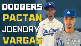 DODGERS de LOS ÁNGELES PACTAN ACUERDO MILLONARIO con JOENDRY VARGAS  FIRMAS INTERNACIONALES de MLB [upl. by Aihtnis]