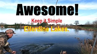 Stillwater Fly Fishing Simple How to Catch Trout in Coloured Water All Year Round Ellerdine Lakes [upl. by Otrebla]