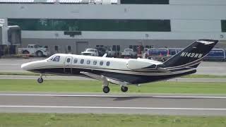 Cessna Citation CJ3 Landing [upl. by Cynara]