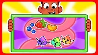 Who Left the Poo Poo 🥝 🍎🍓 Dont Put Toys in the Potty 🚫 Learn Healthy Habits for Kids [upl. by Goeger751]