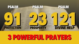 📖 Psalm 91 Psalm 23 Psalm 121 for protection prosperity and divine help [upl. by Buderus]