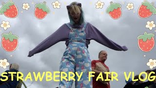 strawberry fair cambridge vlog  bunniaster [upl. by Adnowal44]