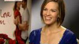 Hilary Swank  PS I Love You interview [upl. by Simonsen705]