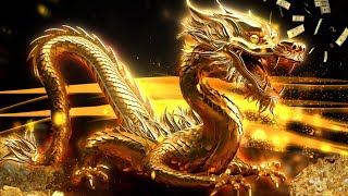 Golden Dragon of Abundance  Wealth and Power  Burn Negative Energy  Feng Shui  888 hz [upl. by Remus]