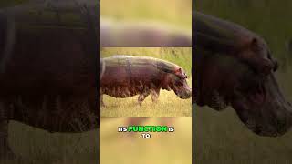 The Surprising Benefits of Hippo Sweat for Your Skin viralvideo facts animals wildlife [upl. by Euqnimod914]