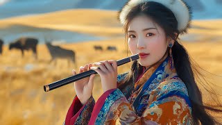 The Worlds Best Tibetan Flute Music  Listen To It And Be Healed In 5 Minutes Every Day [upl. by Nored485]