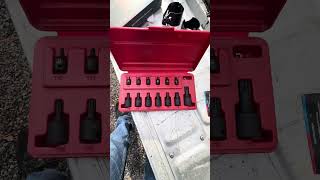 30 Second Review  Neiko Impact TamperProof Torx Socket Set [upl. by Hoenack]