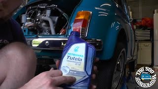 117  Changing the Transmission Oil on a Classic Fiat 500 [upl. by Gillan]