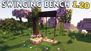 3 Swinging Bench Designs for Minecraft 120 [upl. by Yehs]