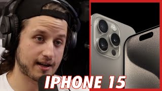 ROBERTO MTZ HABLA SOBRE EL NUEVO IPHONE 15 [upl. by Laamak]