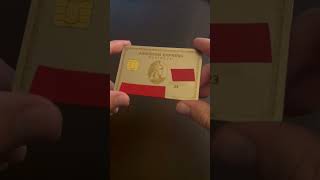 AMEX White Gold Card Unboxing NEW Gold Card Refresh [upl. by Stockton]