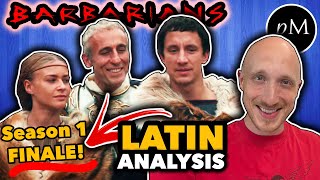 Barbarians FINALE  How is the Latin Is it any good Latin Pronunciation Netflix Barbarians ep46 [upl. by Gardiner]