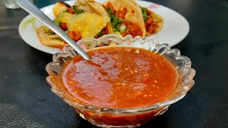 Cómo hacer salsa taquera  Salsa roja para tacos [upl. by Finbar]