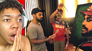 VIRAT KOHLI IS A PAINTER Royal Challengers Bangalore Inside Show Mr Nags [upl. by Quinta]