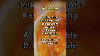 Spelling Time 568 spelling englishlearning englishvocabulary questions quiz [upl. by Bollay]