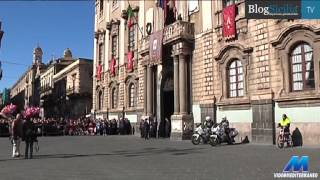 Catania via alla festa di santAgata con luscitadella carrozza del senato [upl. by Neleb]