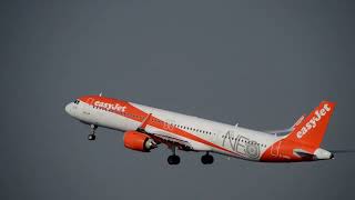 easyJet A321neo GUZMA departs BHX for Bristol [upl. by Sicard]