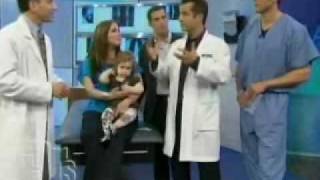 Diopsys Enfant Pediatric Visual Testing System on The Doctors [upl. by Rabush]