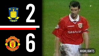 Brondby v Manchester United  Highlights  UCL  19981999 [upl. by Bainbridge]