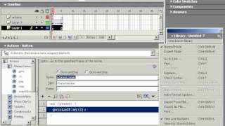 Introduction to ACTIONSCRIPT in flash 8 [upl. by Reve]