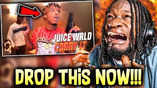 THE HARDEST JUICE WRLD SONG IN A MINUTE quotCarry itquot REACTION [upl. by Kcinimod684]