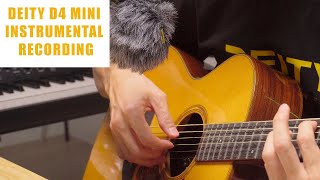 Deity VMIC D4 Mini Raw Audio Instrumental Test  Guitar Playing [upl. by Montagna902]