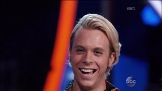 Riker Lynch and Allison Judges Comments DWTS Road To Finals Dancing With The Stars Season 20 [upl. by Marie-Ann388]