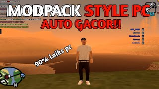 SHARE MODPACK GTA SAMP STYLE PC 200MB  AUTO JADI ROBBERY WOILA  GTA SAMP [upl. by Kentiggerma]