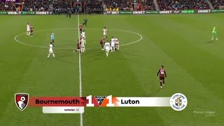 Pray for Tom Lockyer Bournemouth vs Luton Town  All Goals and Extended Highlights [upl. by Iknarf]