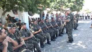 IRAUÇUBA BANDA DO EXERCITO 10 REGIAO A CONQUISTA DO PARAISO [upl. by Aliab]