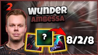 G2 Wunder Ambessa vs Kled  1422 [upl. by Aralc167]