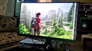 The Last Of Us 2 l PS5 Slim 4K MONITOR AORUS FI27Q [upl. by Enileve]