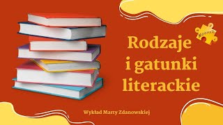 Teoria literatury  rodzaje i gatunki literackie [upl. by Francklin]