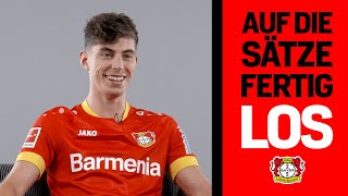 quotdann raste ich richtig ausquot 😅  KAI HAVERTZ in quotAUF DIE SÄTZE FERTIG LOSquot  ThrowbackEdition [upl. by Marasco]