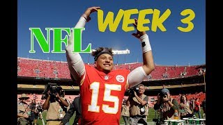 NFL Redzone Week 3 Touchdown Montage [upl. by Yelnikcm]