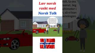 Lær norsk raskt med Norsk Tolk [upl. by Ecnerrot]