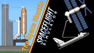 SPACE SHUTTLE Blueprint SFS Spaceflight Simulator [upl. by Adnouqal]