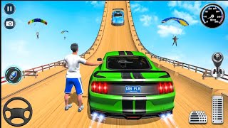 Mega Ramps Car Stunt Racing Simulator  Impossible GT Car Muscle Races 3D  Android GamePlay [upl. by Hew]