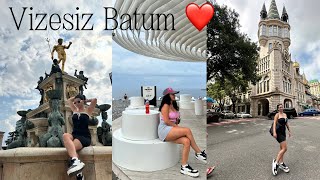 Vizesiz Batum Vlog 🫶🏻 batum batumi holiday vize [upl. by Alamak]