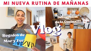 PRIMER Dia de Cole 🤗  NUEVA Rutina de Mañanas 👩‍🏫 DECORACIÓN Funcional de la Cocina 🍂 susanvlogs [upl. by Yeldnarb]