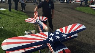 Big Rc Melton Randell Pitts S1 Specialperfect Acro Flight at Flugtag Hausen am Albis 2014 [upl. by Charissa91]