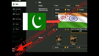 Changing Pakistan server Id into India server  without vpn [upl. by Ecirrehs]