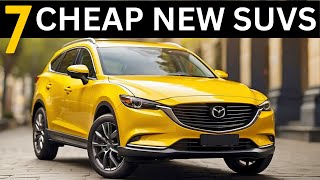 7 Most AFFORDABLE New SUVs 2024 [upl. by Nevur968]