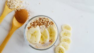 Banana Oatmeal Breakfast Smoothie Recipe  Healthy  Delicious Breakfast Recipe [upl. by Rossi]