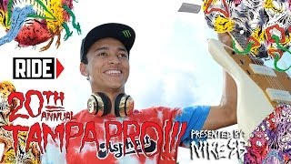 Tampa Pro 2014  How Nyjah Huston Won [upl. by Madison]