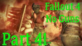 SCAVENGING  Fallout 4 No Guns  41 [upl. by Kirstyn]