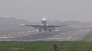 Early Morning Movements at Birmingham Airport [upl. by Lonee]