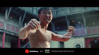 McDonalds  McDeliverys  UberEats ad movies ITV [upl. by Ateikan]